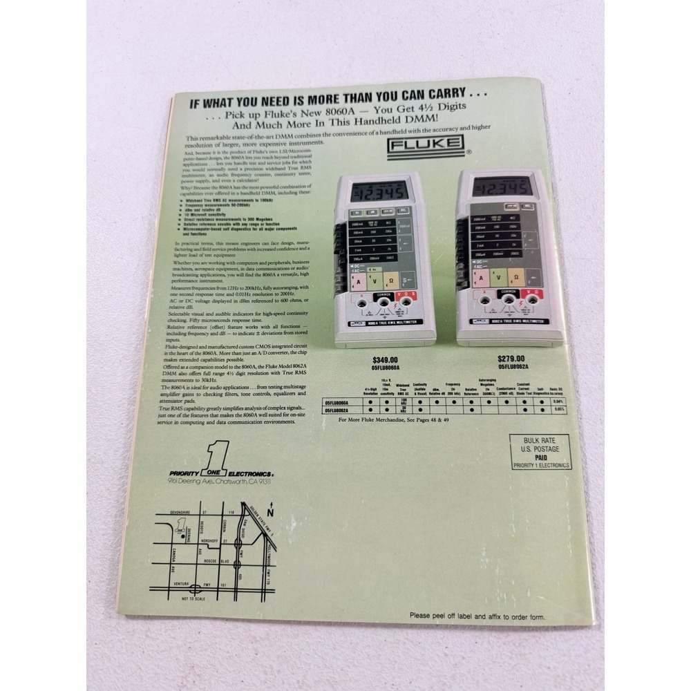 Priority One Electronics Spring 1982 Catalog Engineering Selection - Picture 8 of 8